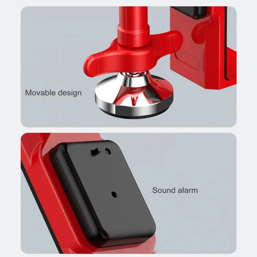 Portable Alloy Door Stopper with Optional Alarm