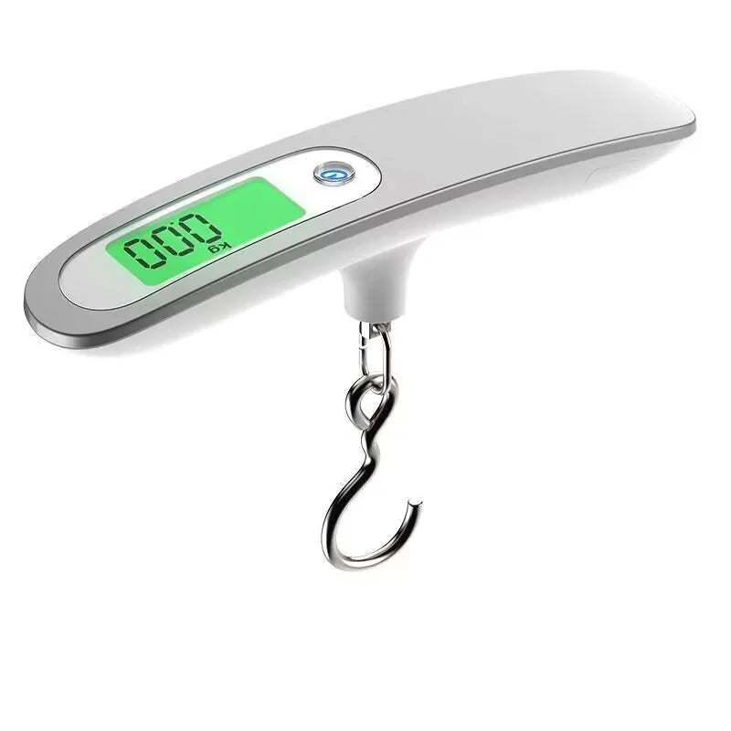 LCD Digital Luggage Scale 50kg — Precision Hook Hanging Weigher
