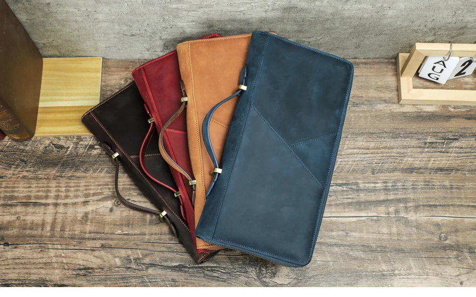 Family Travel Passport Holder – RFID Anti-Theft Document Organiser