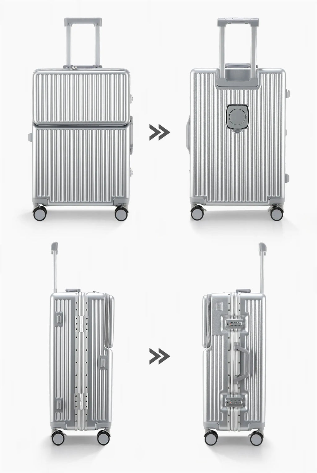 Northbound Hard Shell Suitcase — Lightweight Aluminium Frame Travel Case