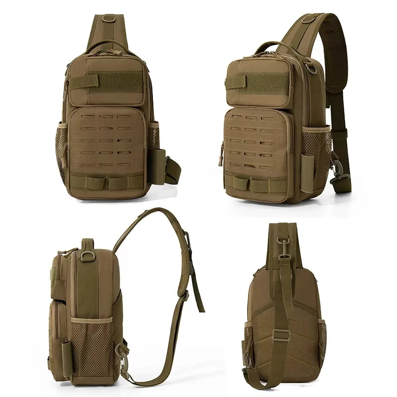 Northbound Tactical Chest Bag — MOLLE Crossbody Pack for Travel & Outdoors