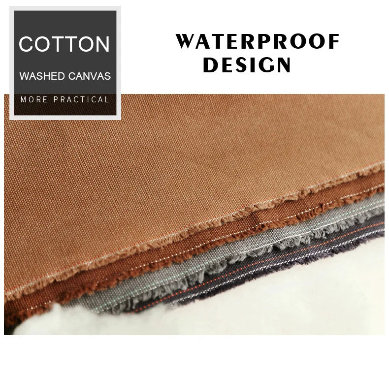 Canvas Messenger Bag for Travel & Work