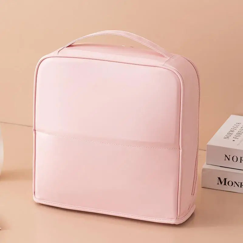 Upright Waterproof Cosmetic Organiser with Mirror