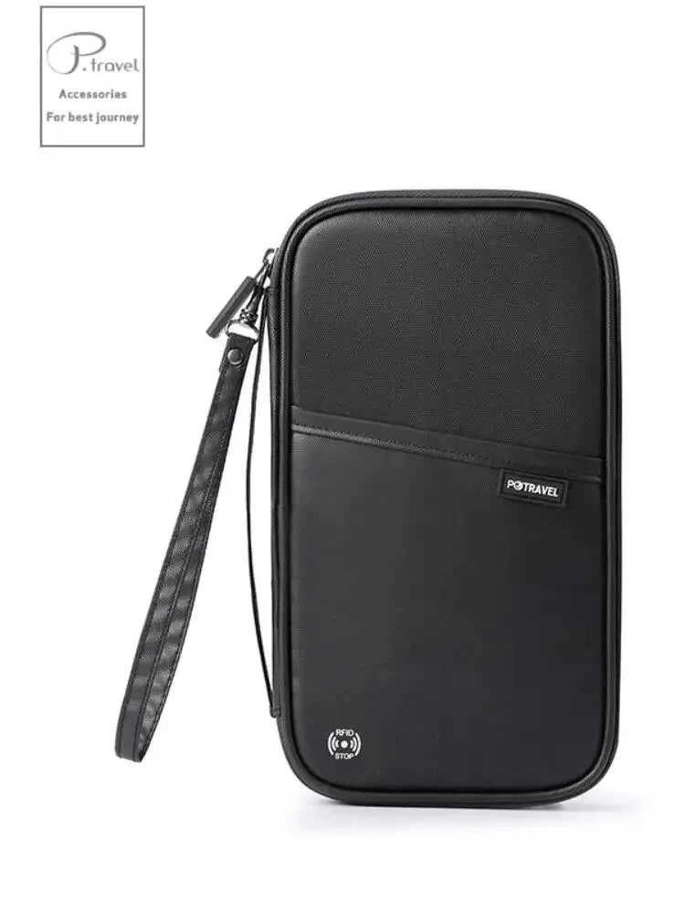 RFID Travel Passport Holder — Waterproof Document Wallet