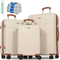 Northbound 3-Piece Hard Shell Luggage Set — 21", 24" & 28" Suitcases