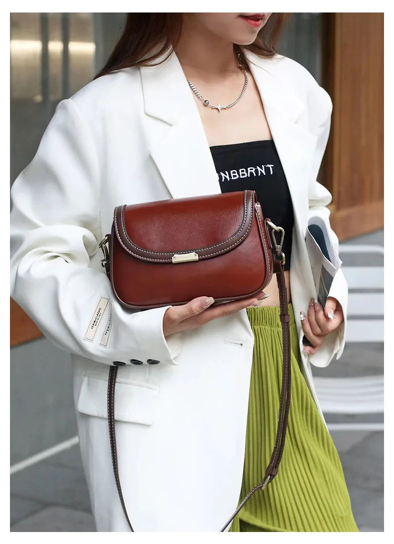 Women's Small Leather Crossbody Bag
