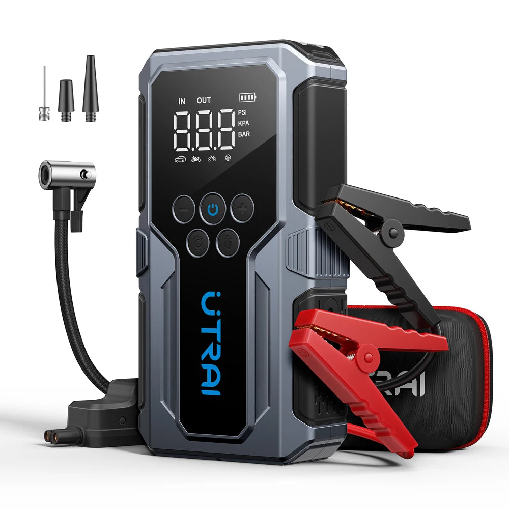Northbound Jump Starter 1500A — Portable Power Bank with 150PSI Air Pump