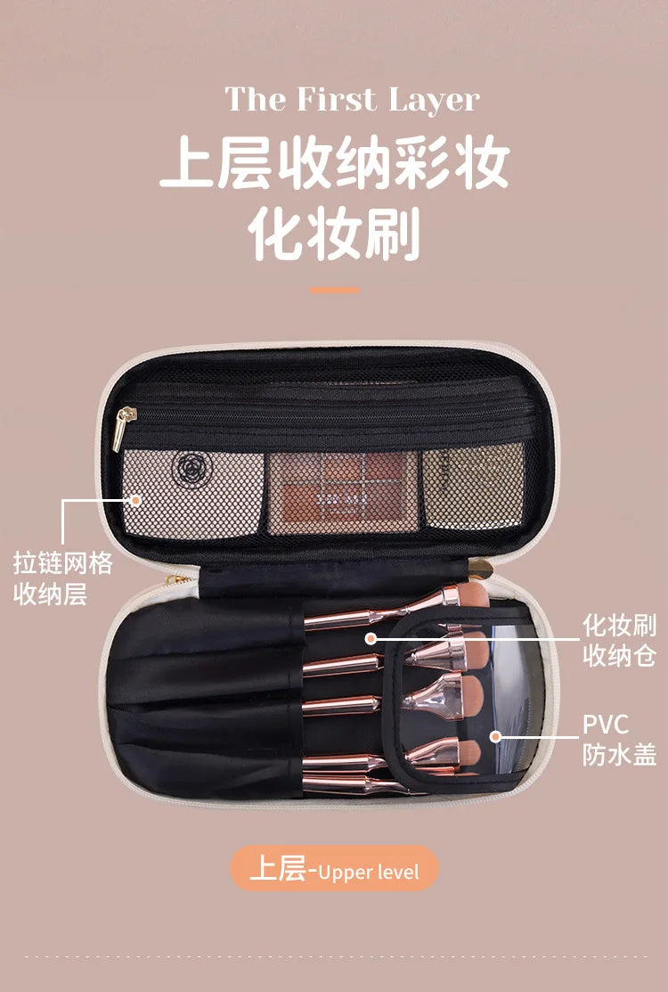 Double-Layer Waterproof Cosmetic Organiser