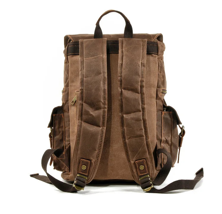 Vintage Canvas Laptop Backpack