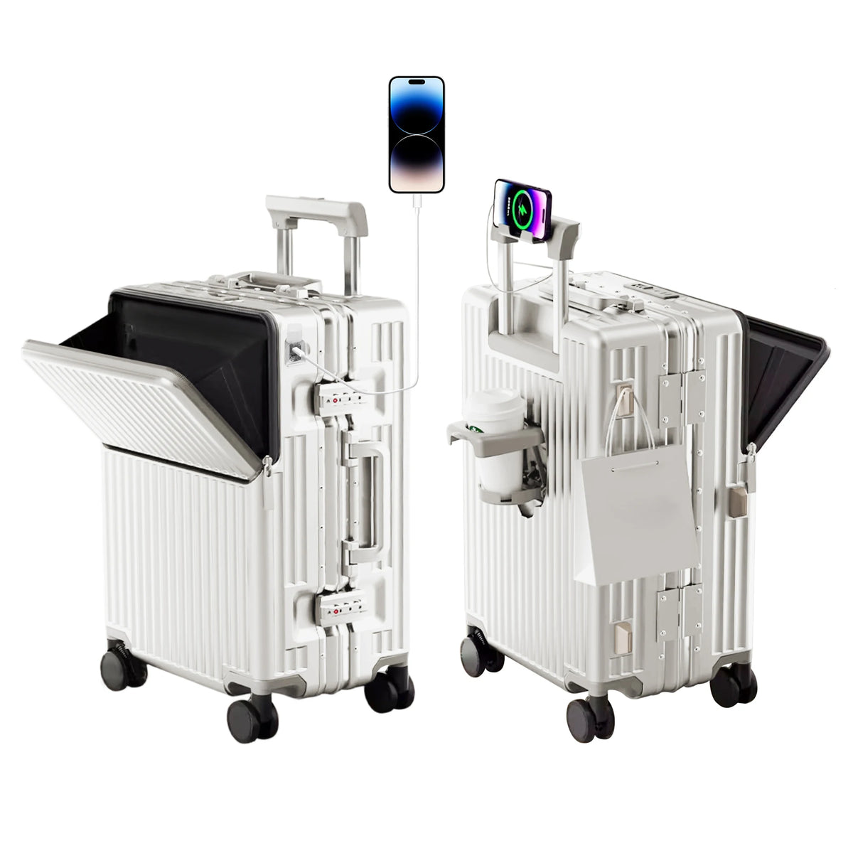 Northbound Hard Shell Suitcase — Lightweight Aluminium Frame Travel Case
