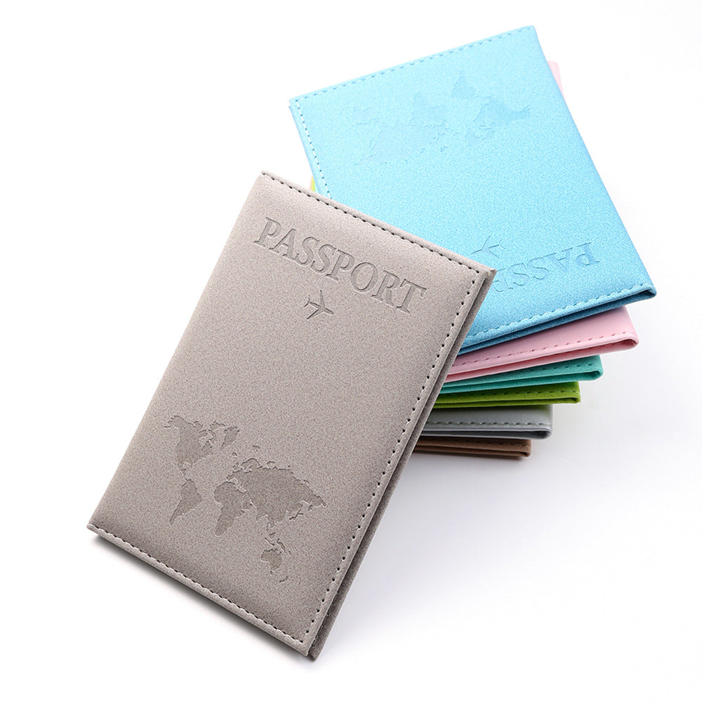 Passport Book Holder for Men & Women – Travel Wallet & Cover Case