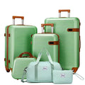Northbound 6-Piece Luggage Set — TSA Suitcases with Vanity Case & Bags