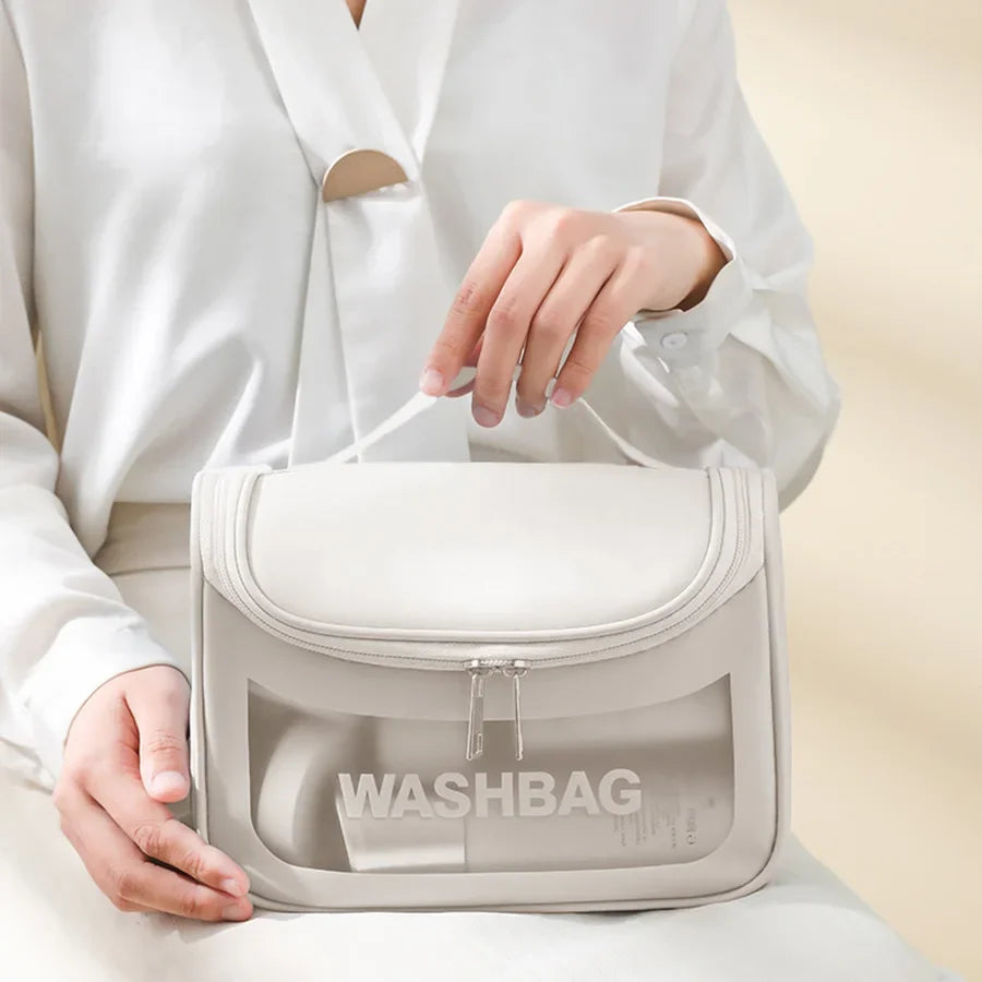 Transparent Waterproof Travel Wash Bag