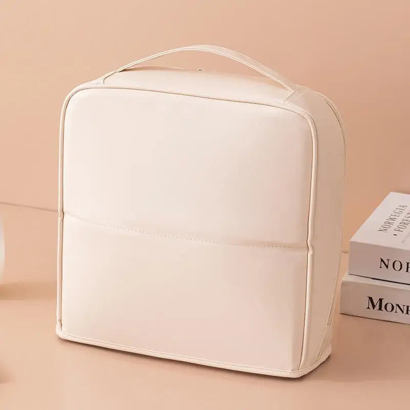Upright Waterproof Cosmetic Organiser with Mirror