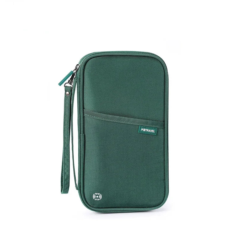 Family Travel Document Wallet – Waterproof Passport & Card Organiser