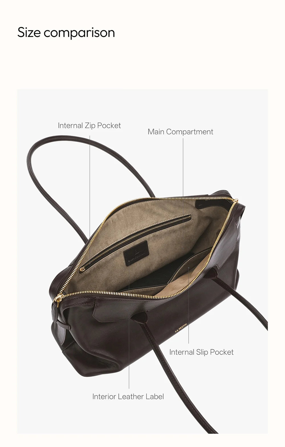 Northbound Leather Tote Bag