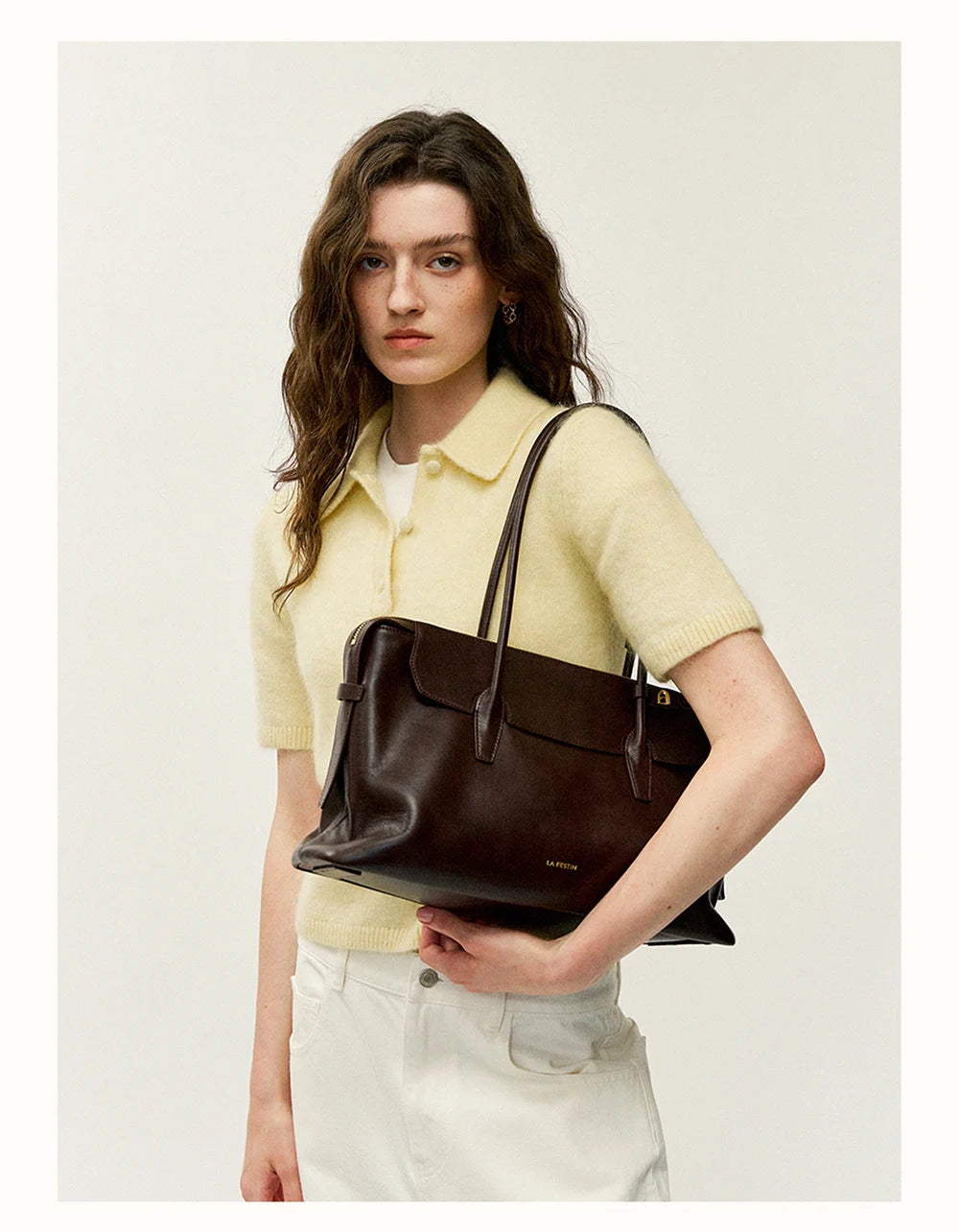 Northbound Leather Tote Bag
