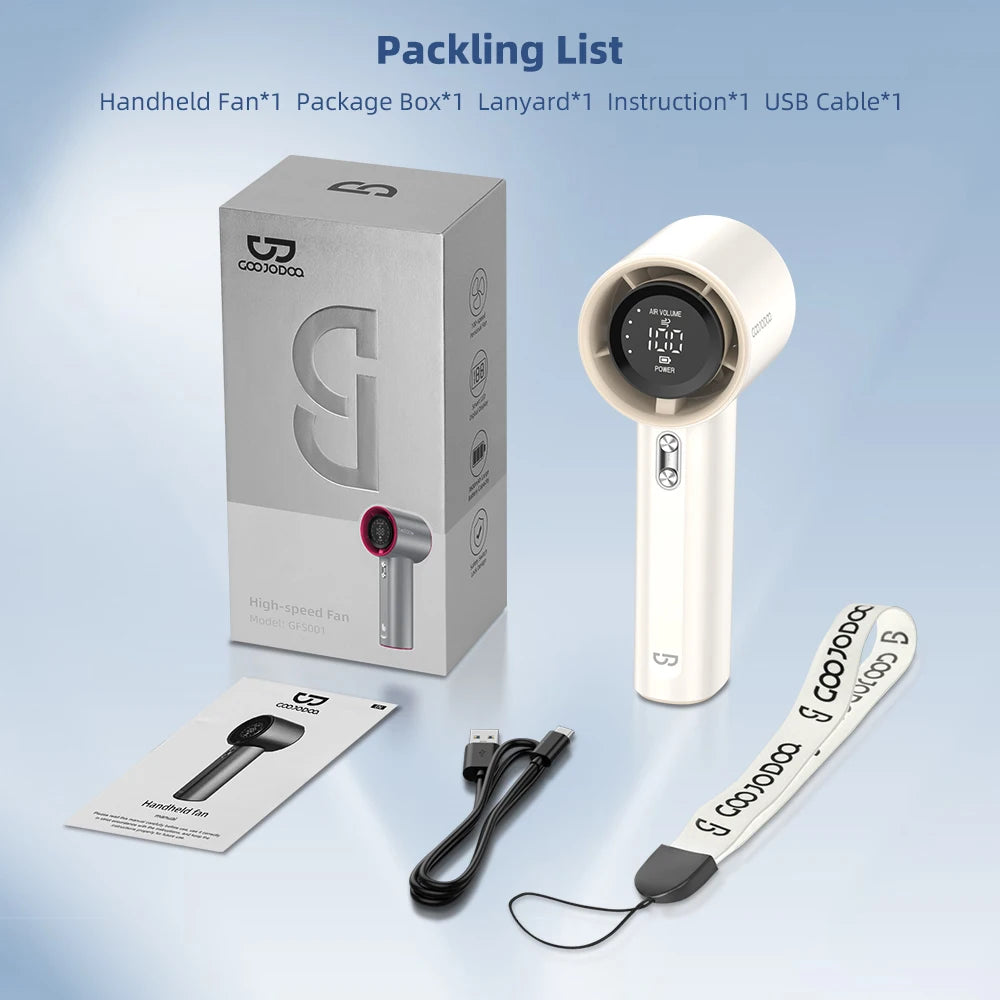 Northbound Handheld Mini Fan — Rechargeable Portable Travel Fan