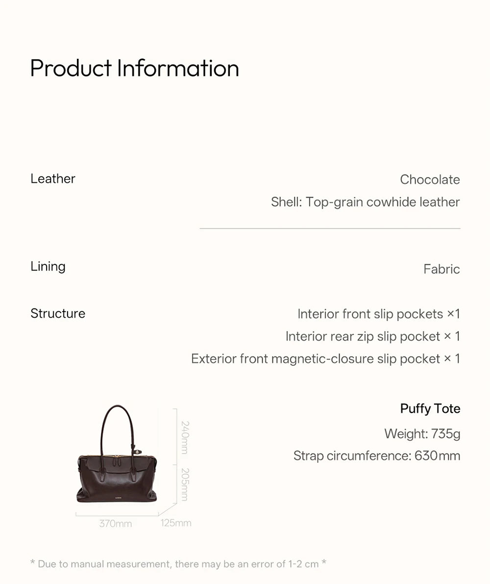 Northbound Leather Tote Bag