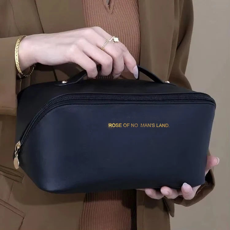 Zip-Around Travel Cosmetic Case