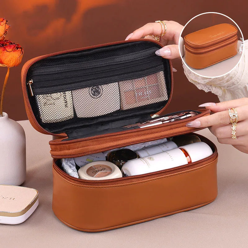 Double-Layer Waterproof Cosmetic Organiser