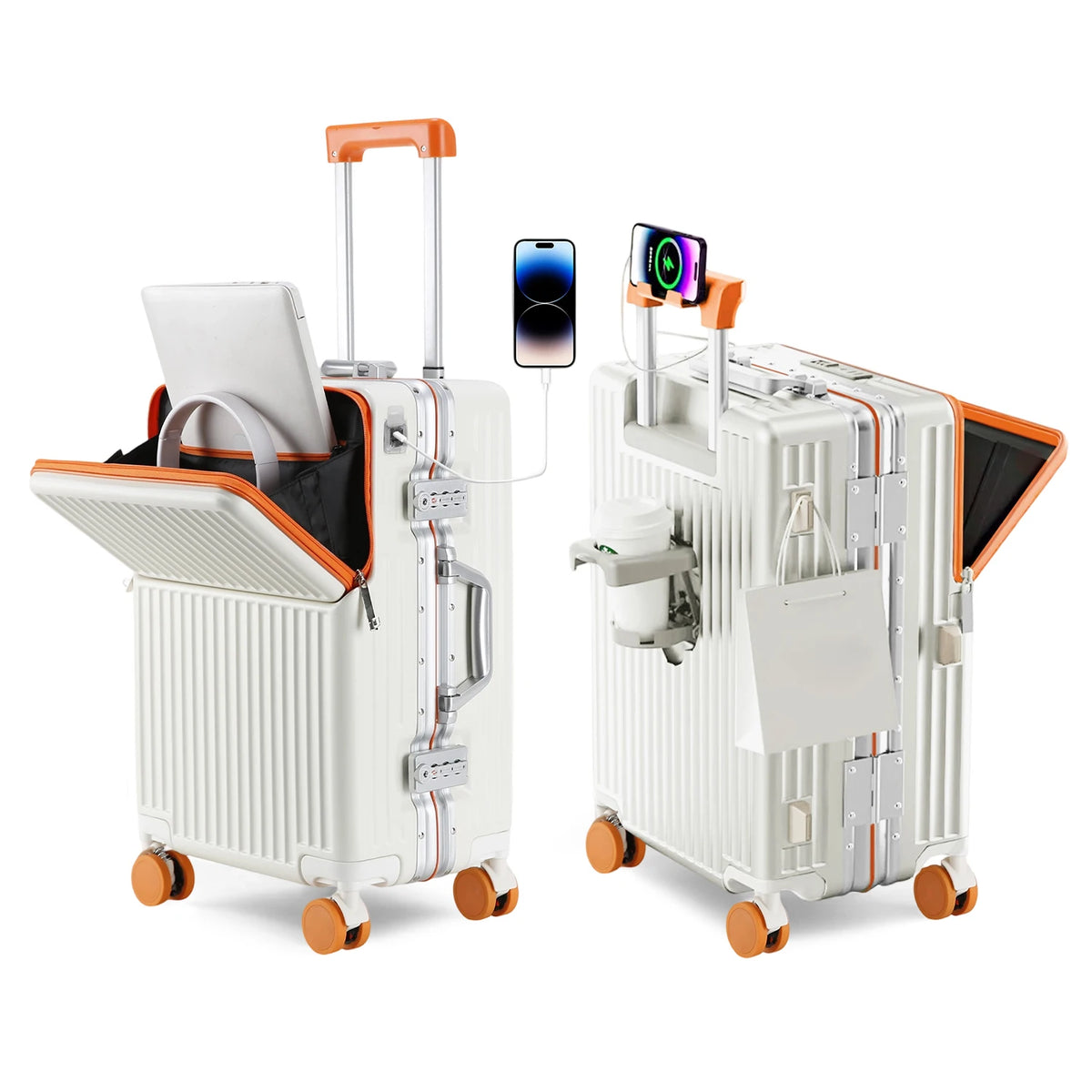 Northbound Hard Shell Suitcase — Lightweight Aluminium Frame Travel Case