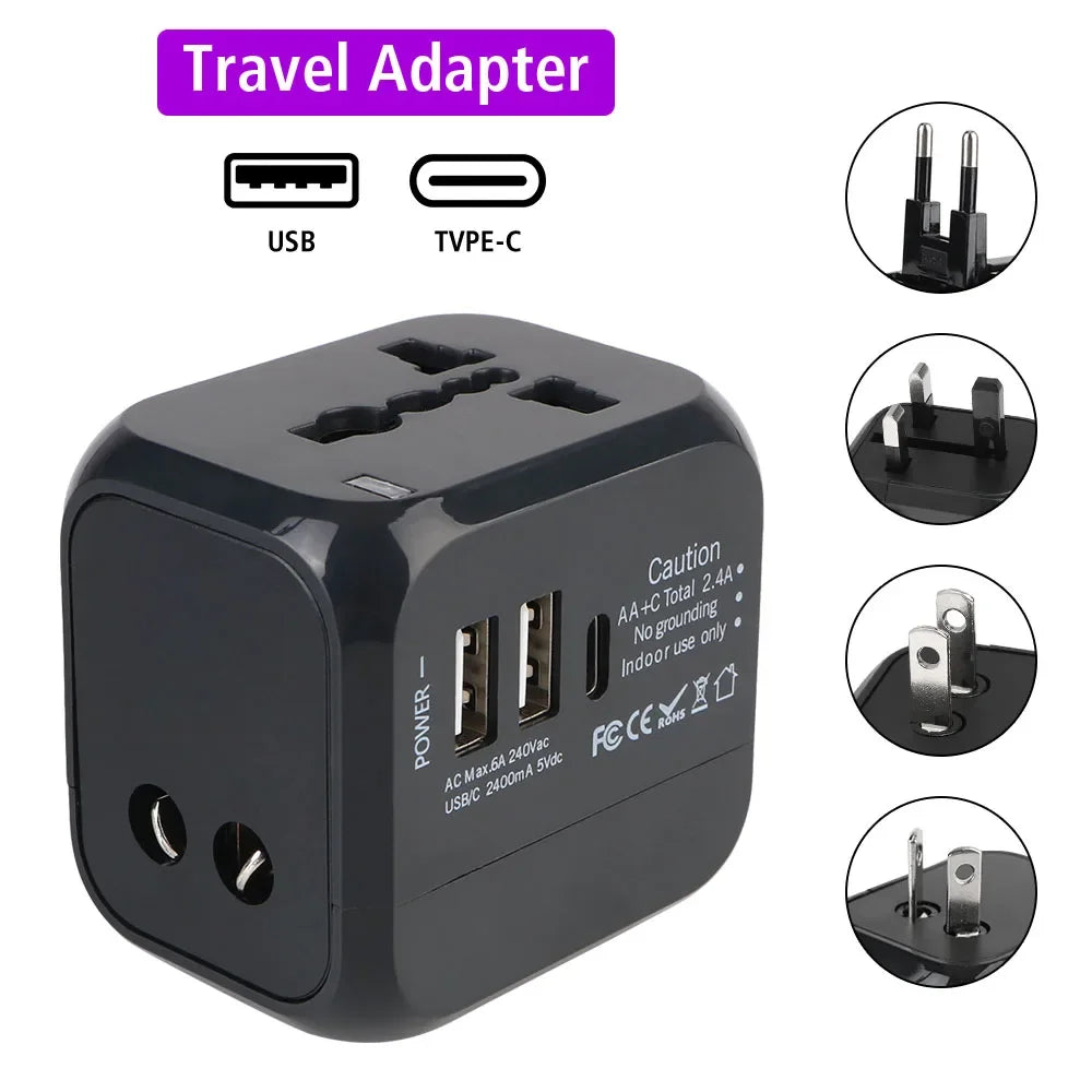 All-in-One Universal Travel Charger Adapter
