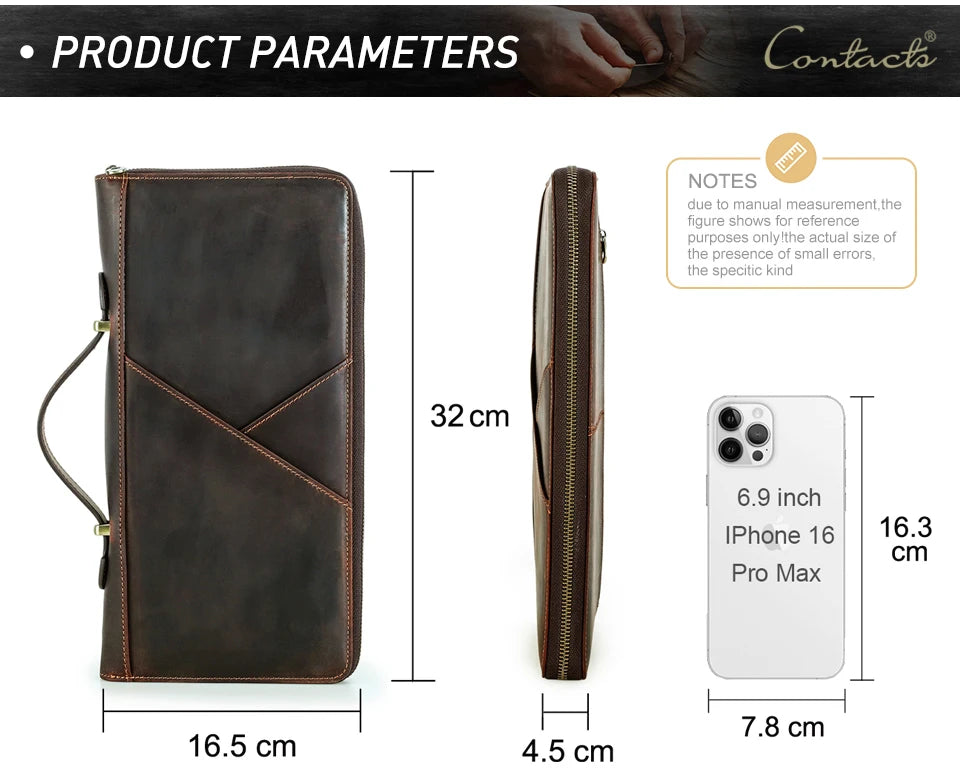 Family Travel Passport Holder – RFID Anti-Theft Document Organiser