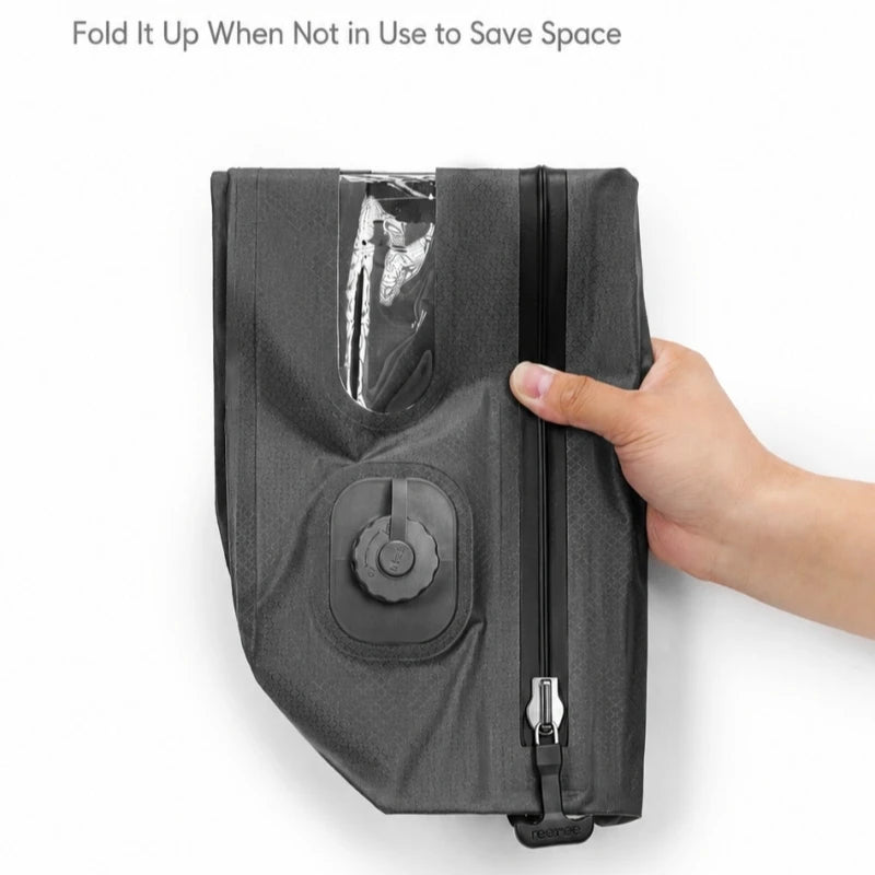 Travel Vacuum Compression Bag with Electric USB Pump – Airline Approved Packing Cube
