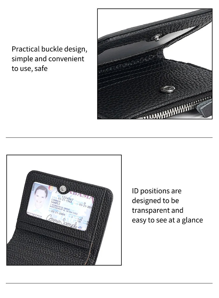 Women's RFID Leather Bifold Wallet