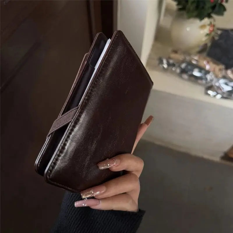 Leather Passport Cover & Travel Document Organiser – Card & Ticket Holder