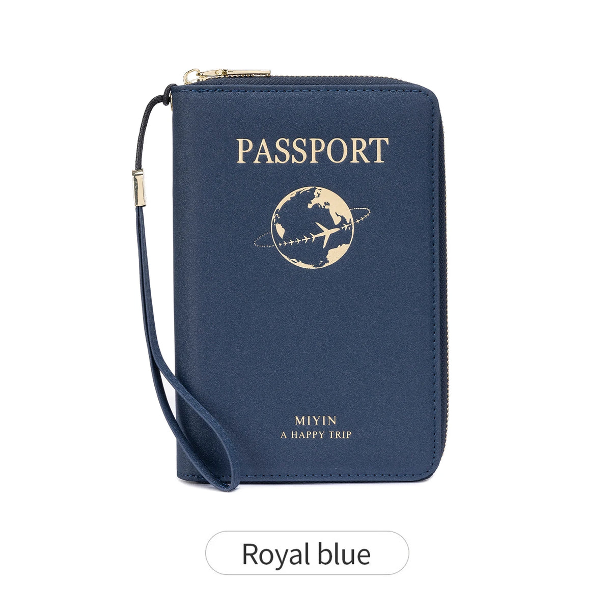 RFID Anti-Theft Zipped Passport Holder & Travel Organiser – Unisex
