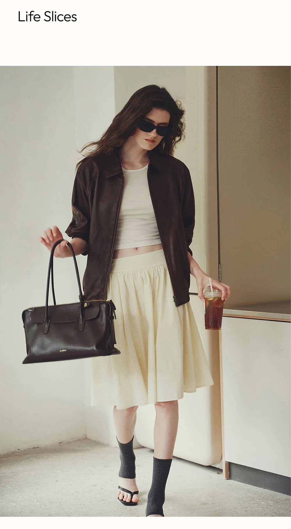 Northbound Leather Tote Bag