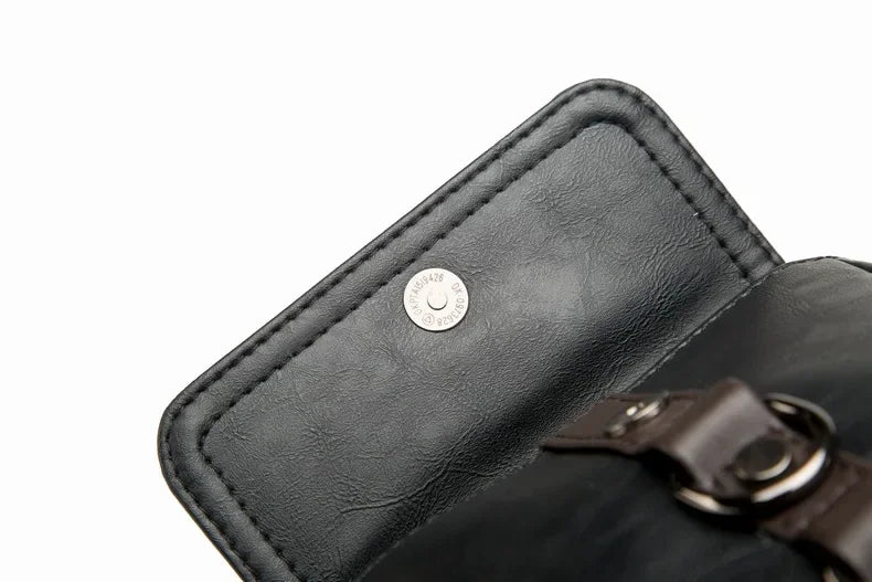 Northbound Waterproof Crossbody Bag — Lightweight PU Leather Shoulder Bag