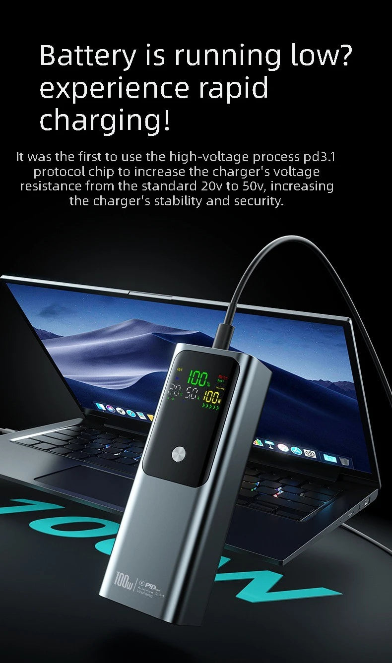 Northbound 20,000mAh Power Bank — 100W PD Fast Charge