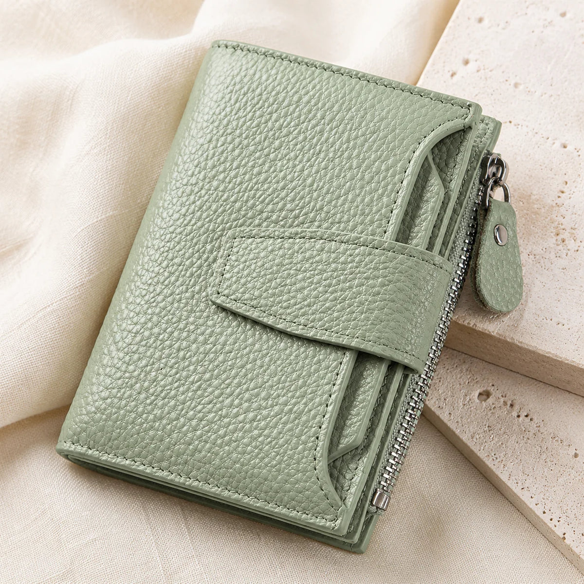 Women's Large-Capacity RFID Leather Wallet