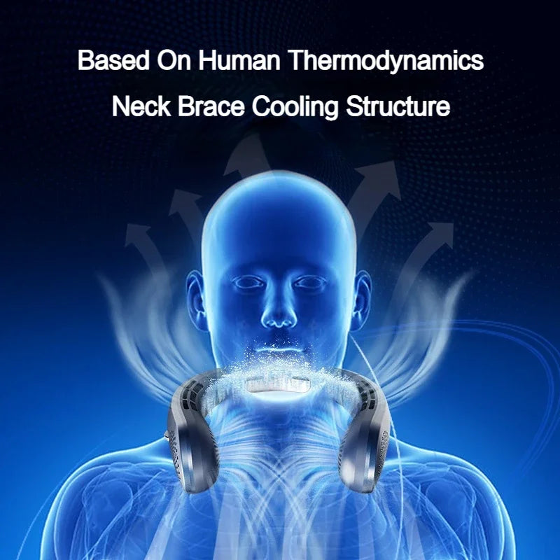 Northbound Wearable Neck Fan — Hands-Free 5-Speed Portable Cooling Fan