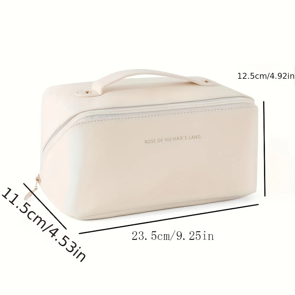 Zip-Around Travel Cosmetic Case