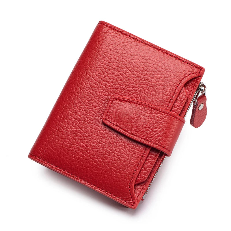 Women's Large-Capacity RFID Leather Wallet