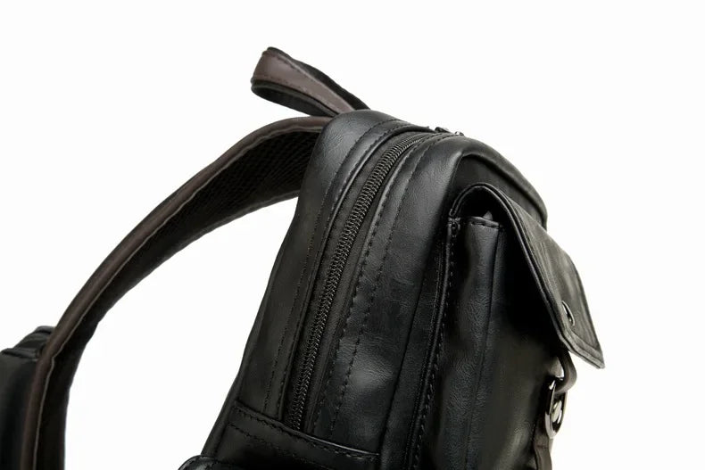 Northbound Waterproof Crossbody Bag — Lightweight PU Leather Shoulder Bag
