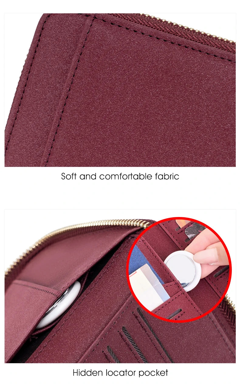 RFID Anti-Theft Zipped Passport Holder & Travel Organiser – Unisex