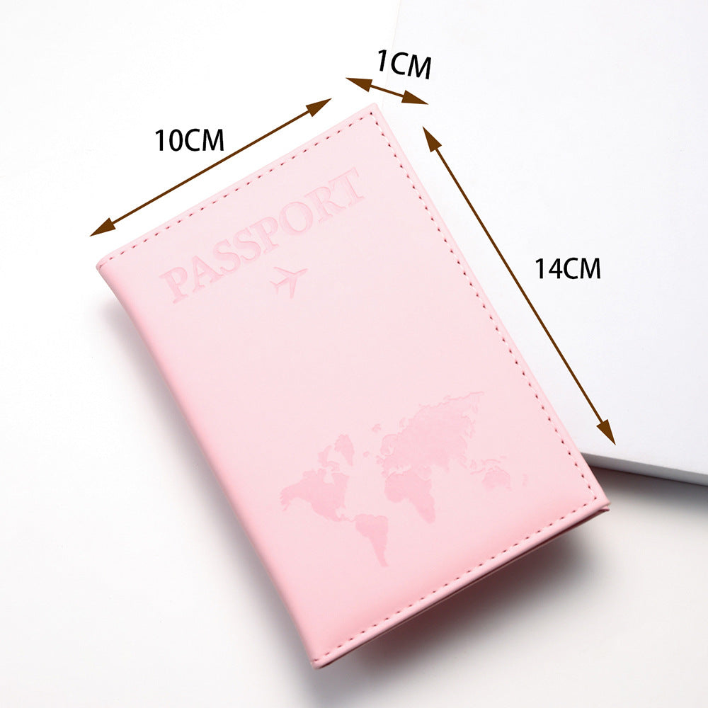 Passport Book Holder for Men & Women – Travel Wallet & Cover Case