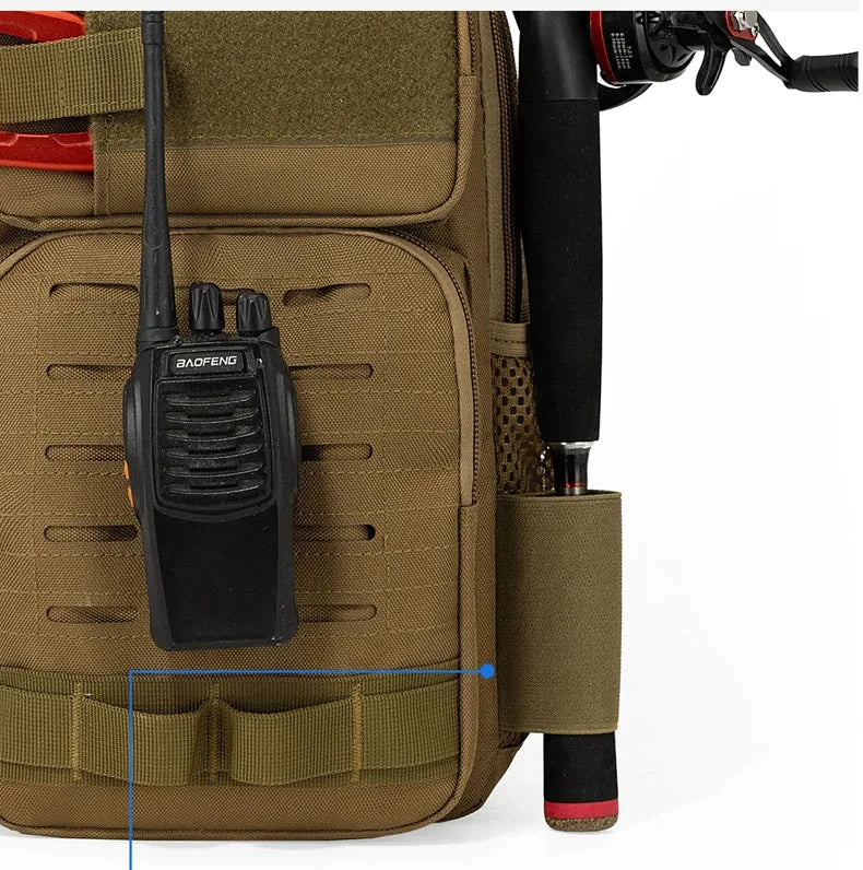 Northbound Tactical Chest Bag — MOLLE Crossbody Pack for Travel & Outdoors