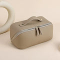 Genuine Leather Travel Cosmetic Bag