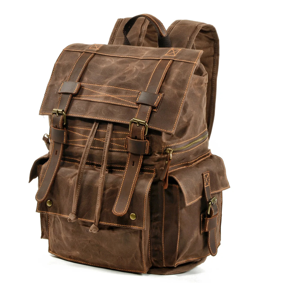 Vintage Canvas Laptop Backpack