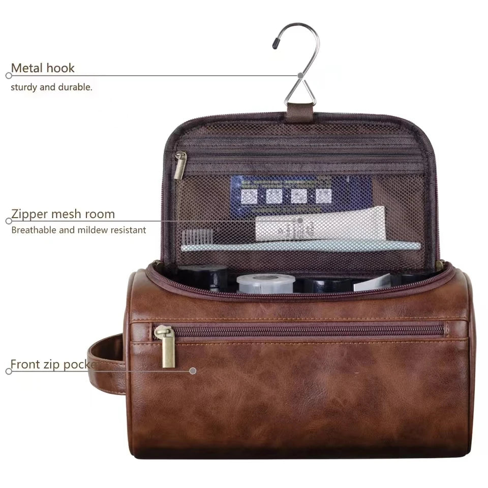 Hanging Water-Resistant Travel Wash Bag