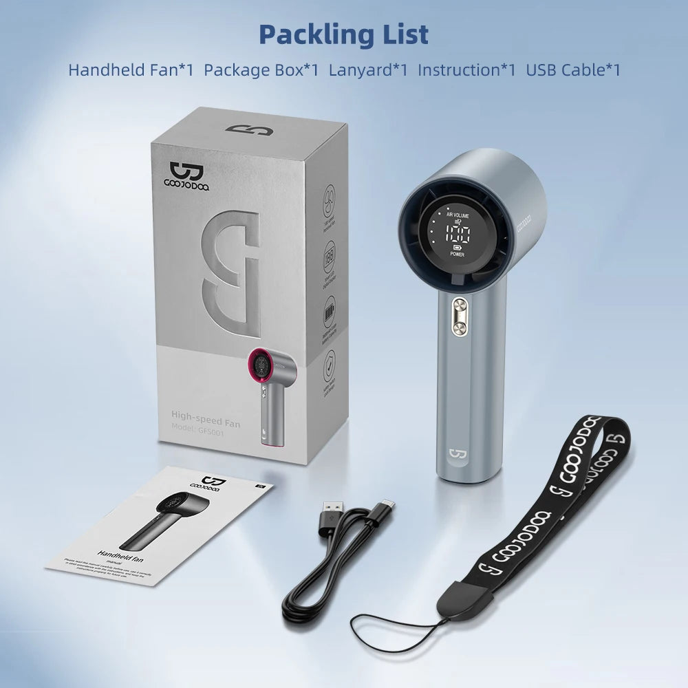 Northbound Handheld Mini Fan — Rechargeable Portable Travel Fan