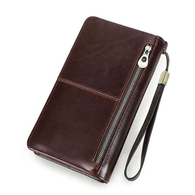 Leather Family Passport Clutch