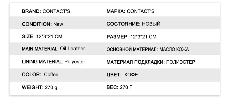 Leather Family Passport Clutch