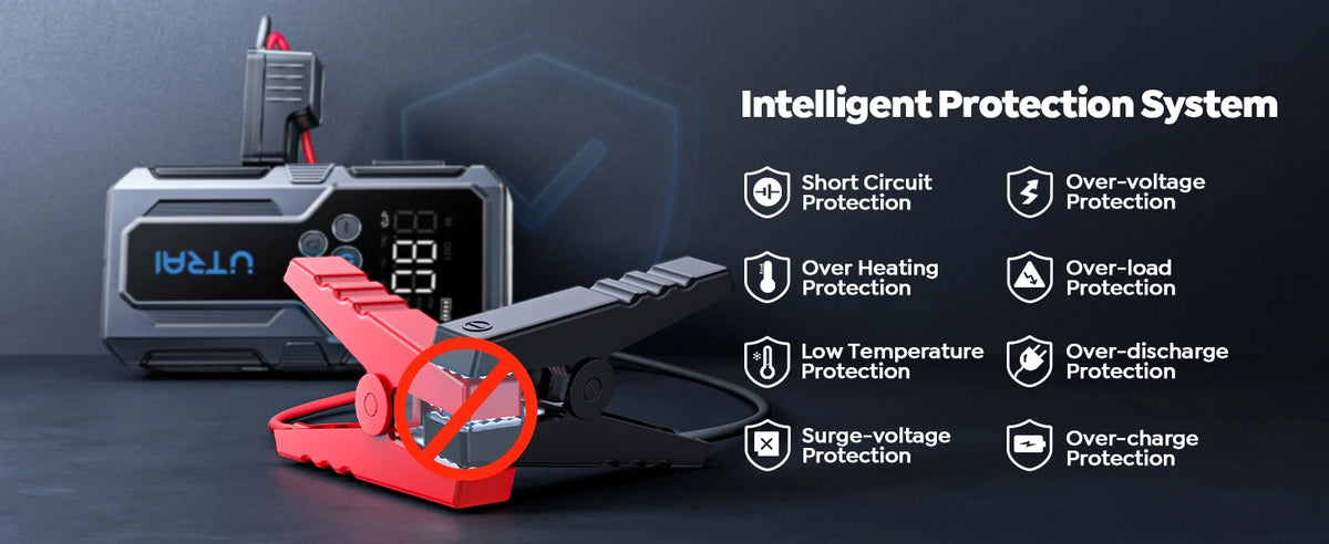 Northbound Jump Starter 1500A — Portable Power Bank with 150PSI Air Pump